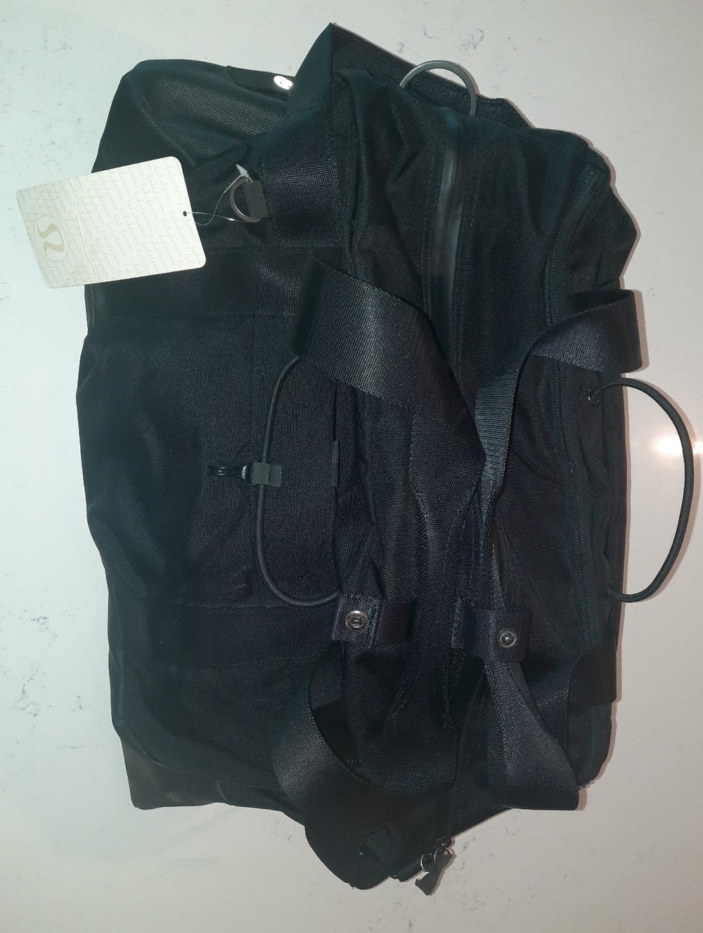 NWT lululemon athletica Black Men's Duffel Workout Bag